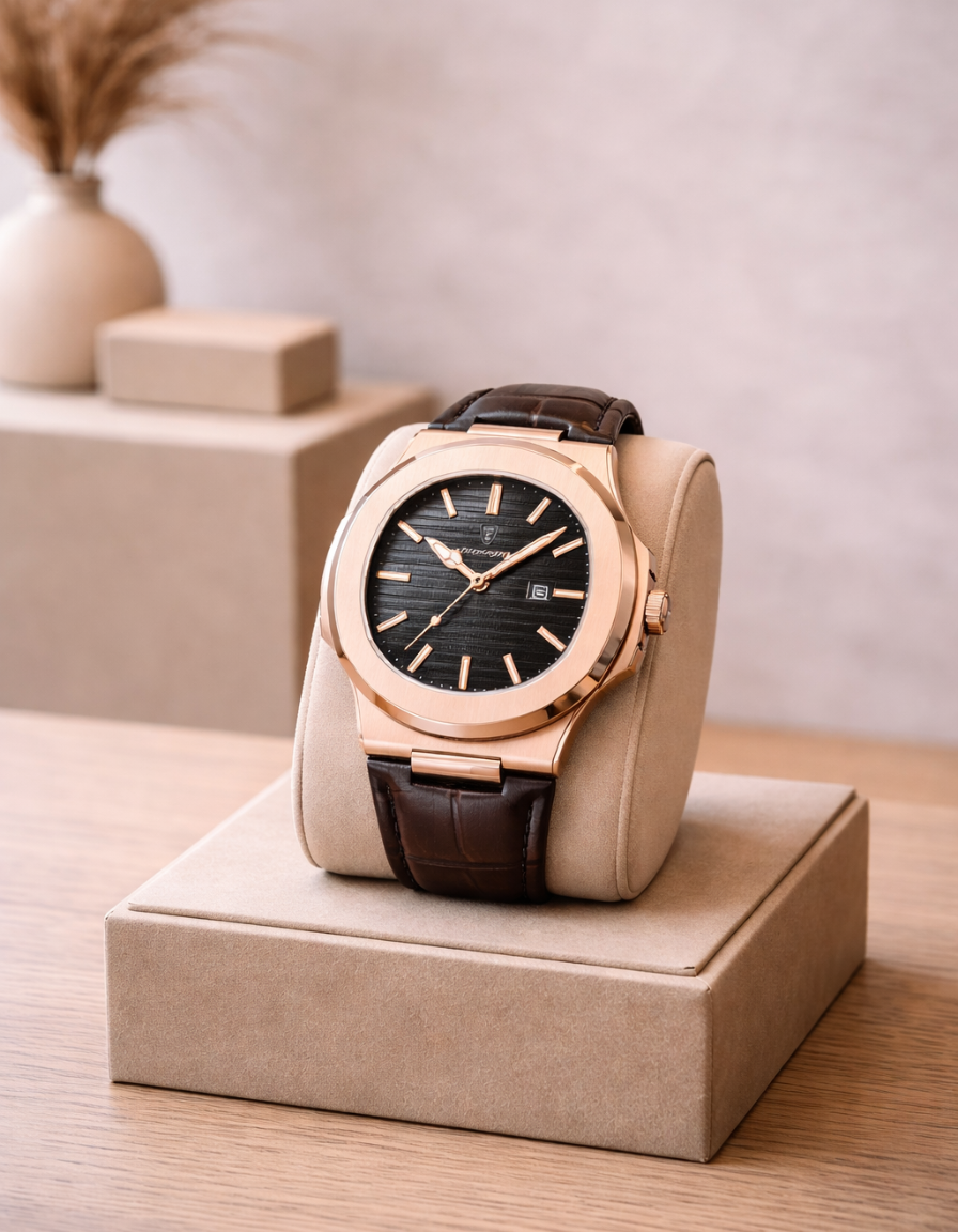Lisbon Leather Watch