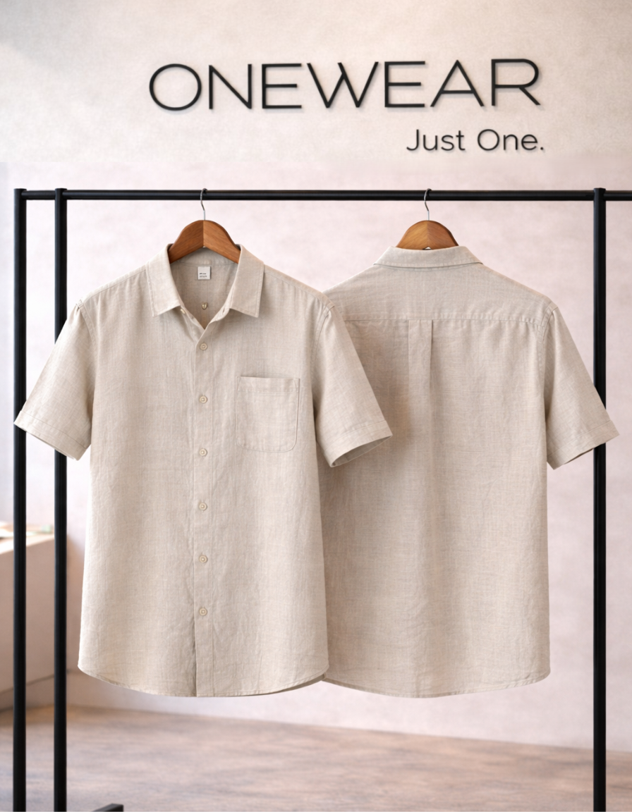 Cape Town - Linen Shirt (Shortsleeve)