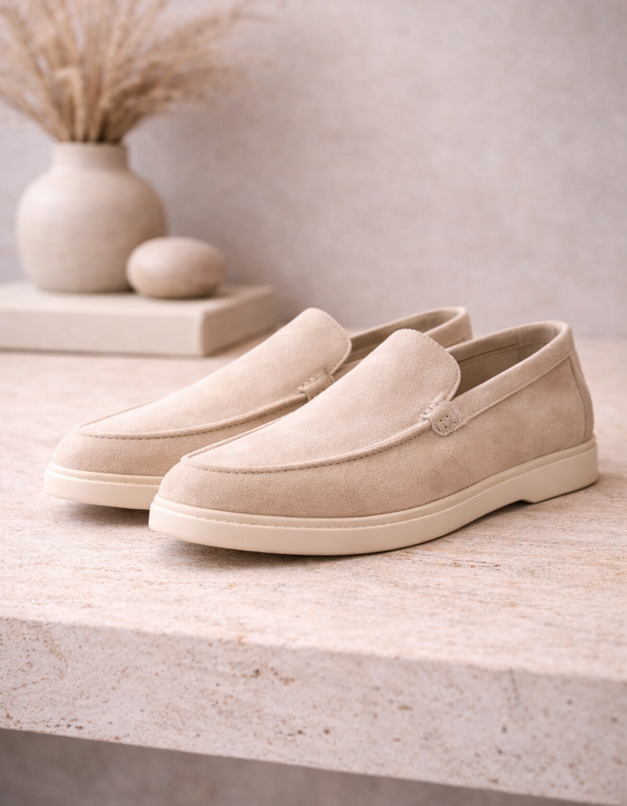 Old Money Suede Loafers