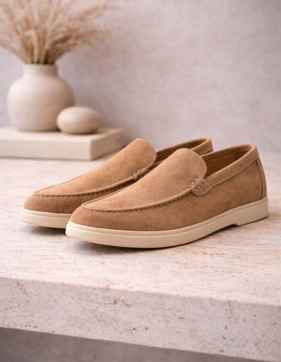 Old Money Premium Suede Loafers