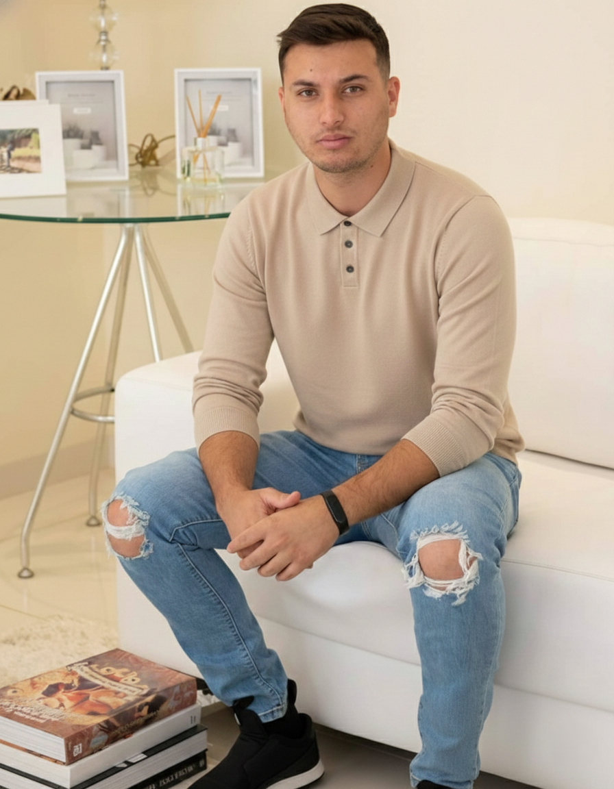 100% Premium Wool Polo